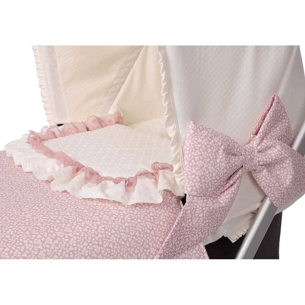 Colcha Capazo A Medida Carro Bebé 169 Flores By Nanetes - Nanetes #